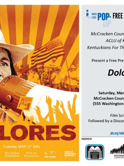 Paducah Dolores Screening Flyer