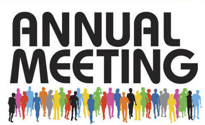 clip art that says annual meeting