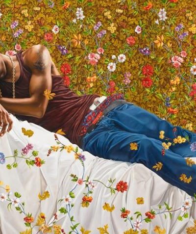 Kehinde Wiley (American). Morpheus, 2008. Oil on canvas. ©Kehinde Wiley