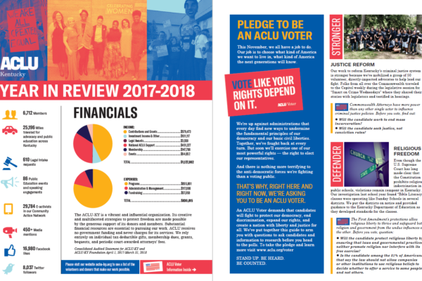 screen grab of annual report