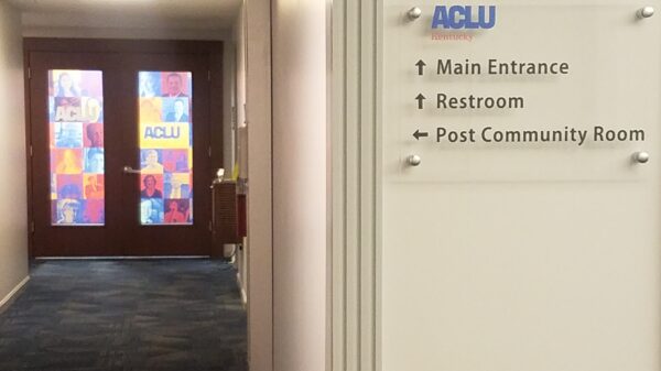 photo of ACLU-KY Office entryway