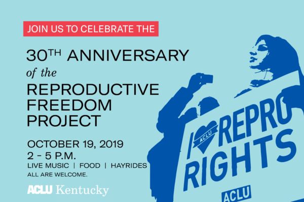 Join us to celebrate the 30th Anniversary of the Reproductive Freedom Project. October 19, 2019 from 2pm to 5pm. Featuring live music, food, and hayrides. All are welcome. Kindly RSVP for directions.celebrate the 30th Anniversary of the Reproductive Freed