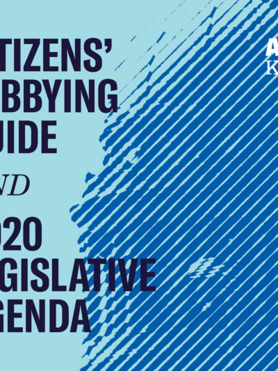 Lobbying Guide and 2020 Legislative Agenda