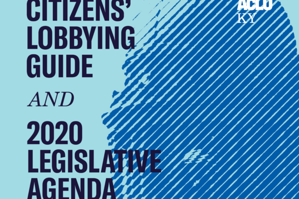 Lobbying Guide and 2020 Legislative Agenda