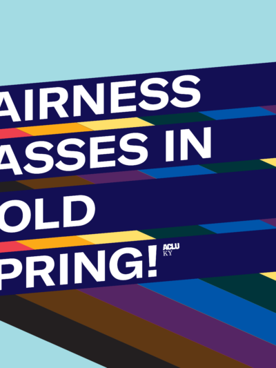 Fairness Passes in Cold Spring
