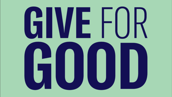 Give for Good Website Event Graphic