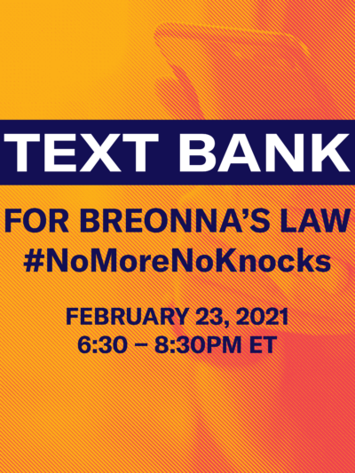 Breonna's Law Text Bank