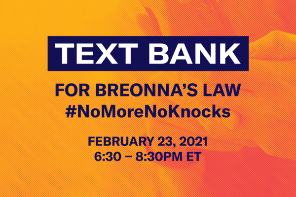 Breonna's Law Text Bank