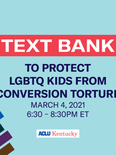 Ban Conversion Therapy Text Bank