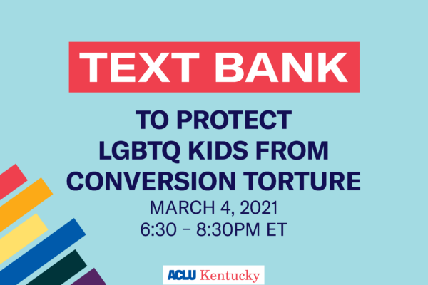 Ban Conversion Therapy Text Bank