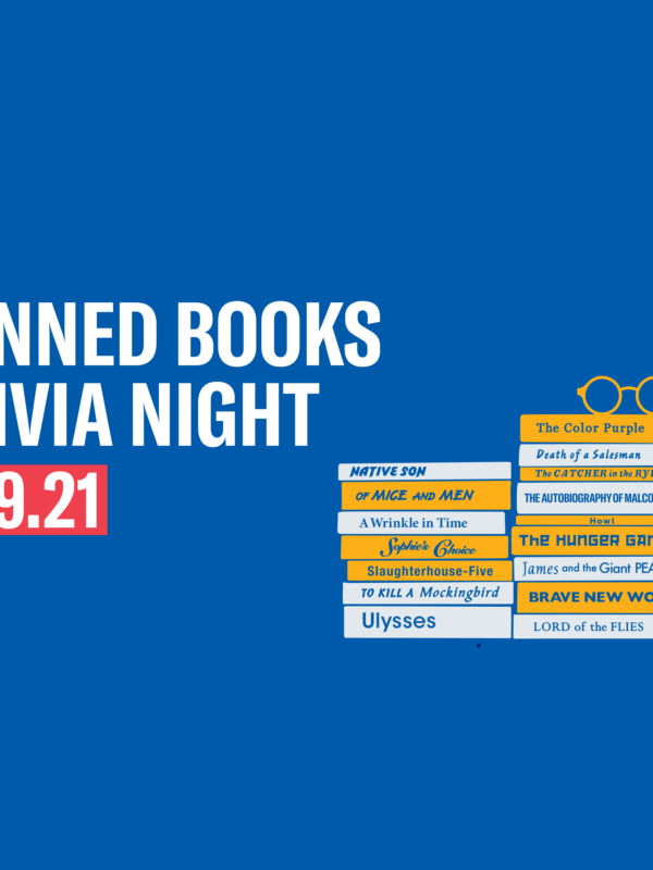 Banned Books Trivia Website Event Graphic