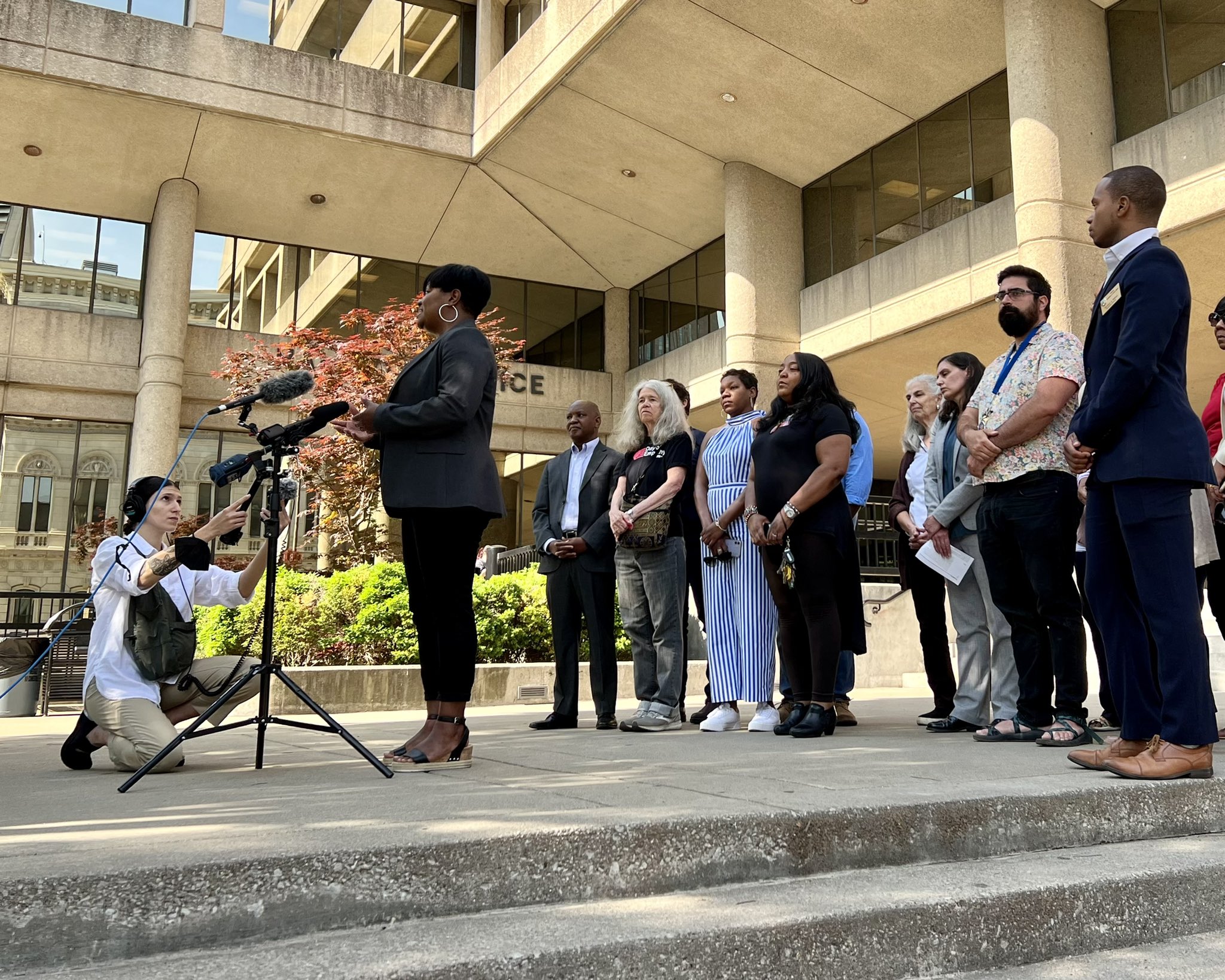 ACLU of Kentucky, community groups hold press conference to promote ...