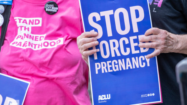 Stop Forced Pregnancy Poster