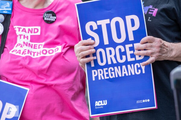 Stop Forced Pregnancy Poster