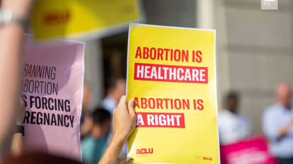 Abortion is Healthcare Protest Sign Photo