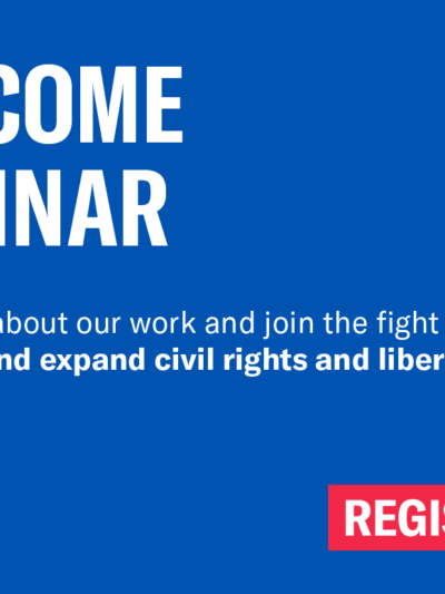 Welcome Webinar Image