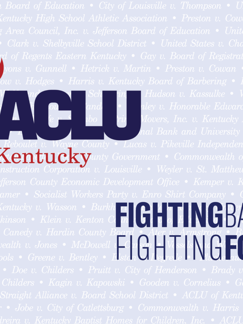 Events - ACLU Kentucky