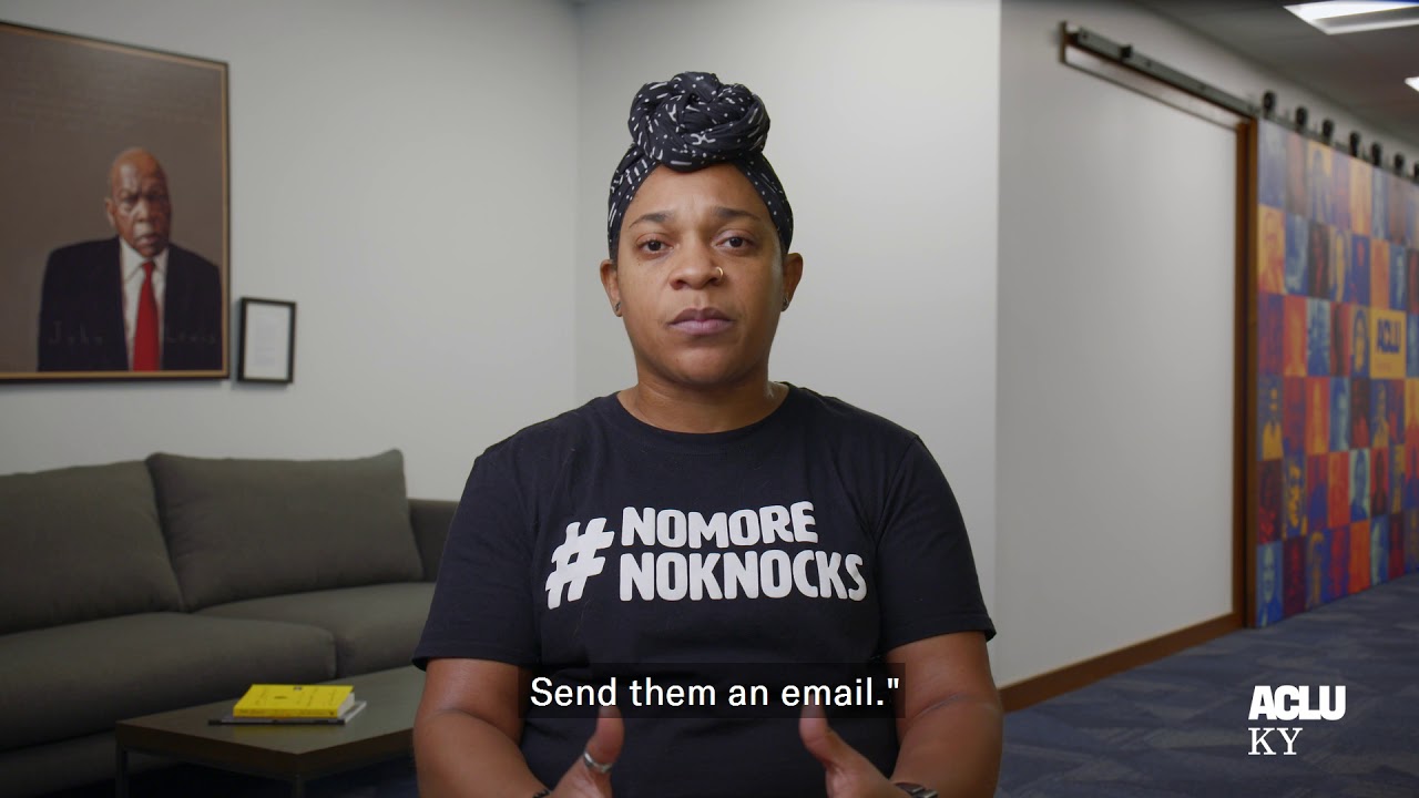 #NoMoreNoKnocks – The fight for Breonna's Law