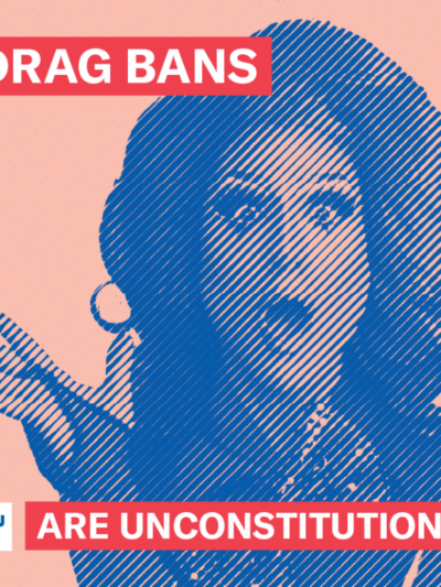 drag bans are unconstitutional