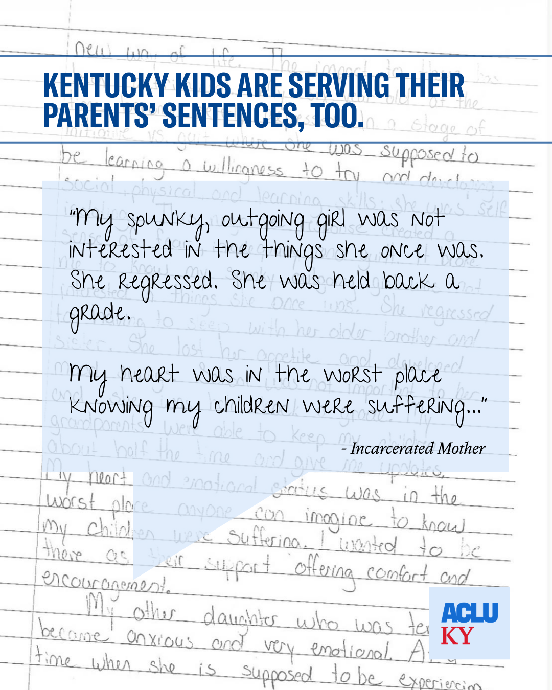 letter from an incarcerated mother- as written in the text of the article