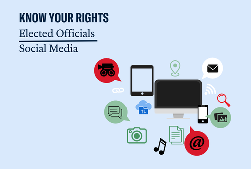 Know you rights when blocked on social media by a government official