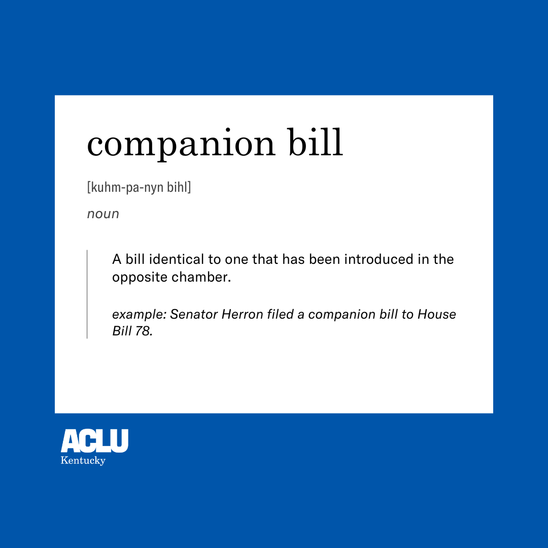 companion bill definition