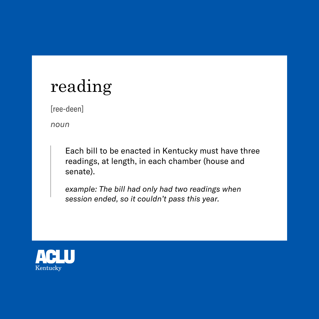reading definition
