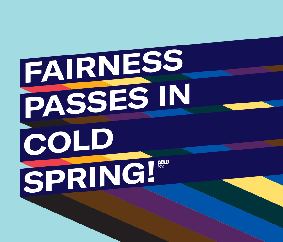 Fairness Passes in Cold Spring