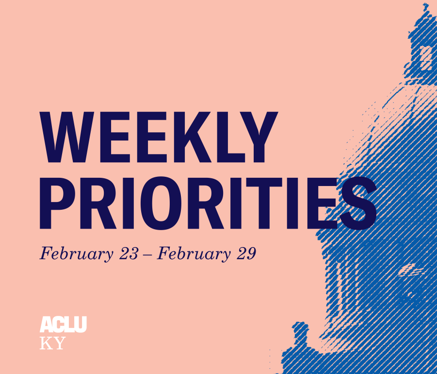 Weekly Priorities Feb 23 to 29