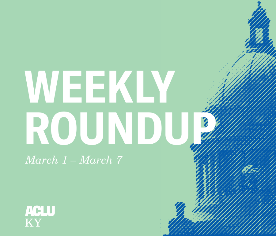 Weekly Roundup March 1 to 7