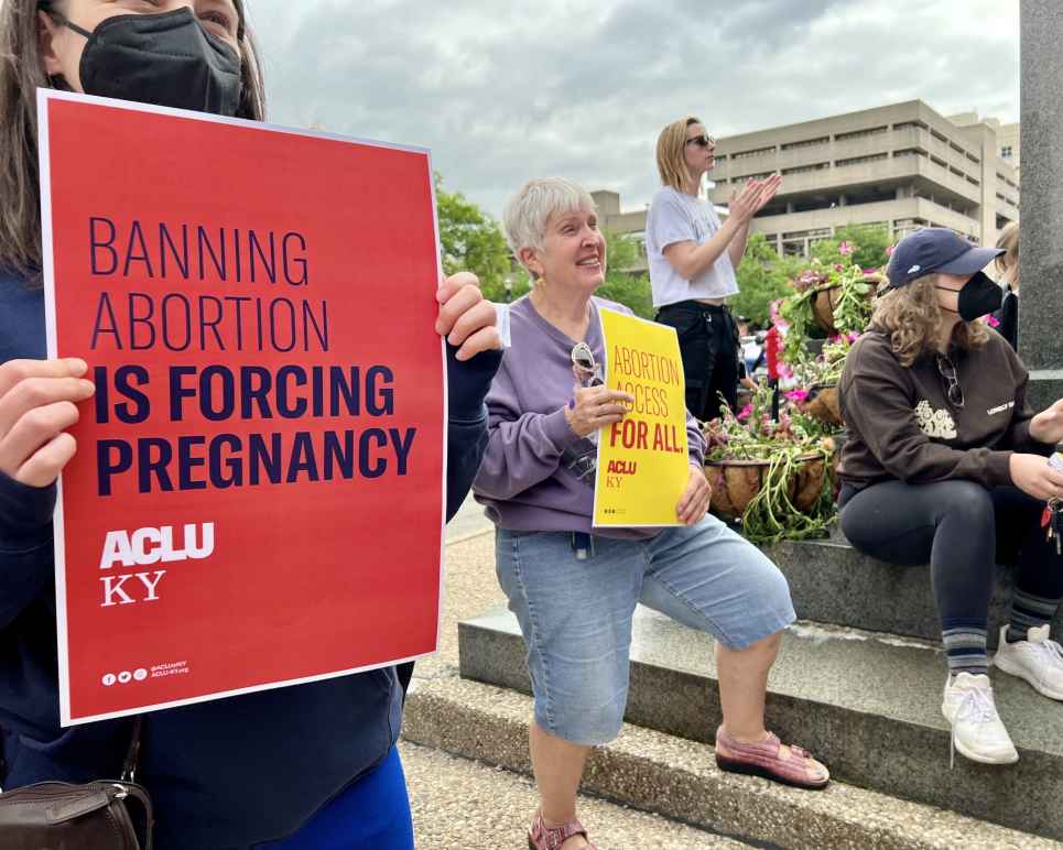 Abortion Rights Rally in Louisville