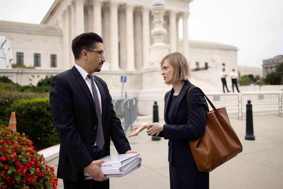 Alexa Kolbi Molinas at SCOTUS