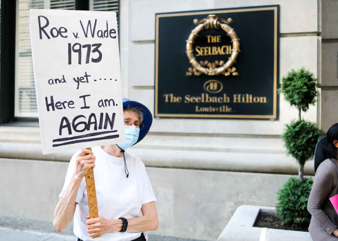 September 2021 Abortion Rights Protest in Louisville