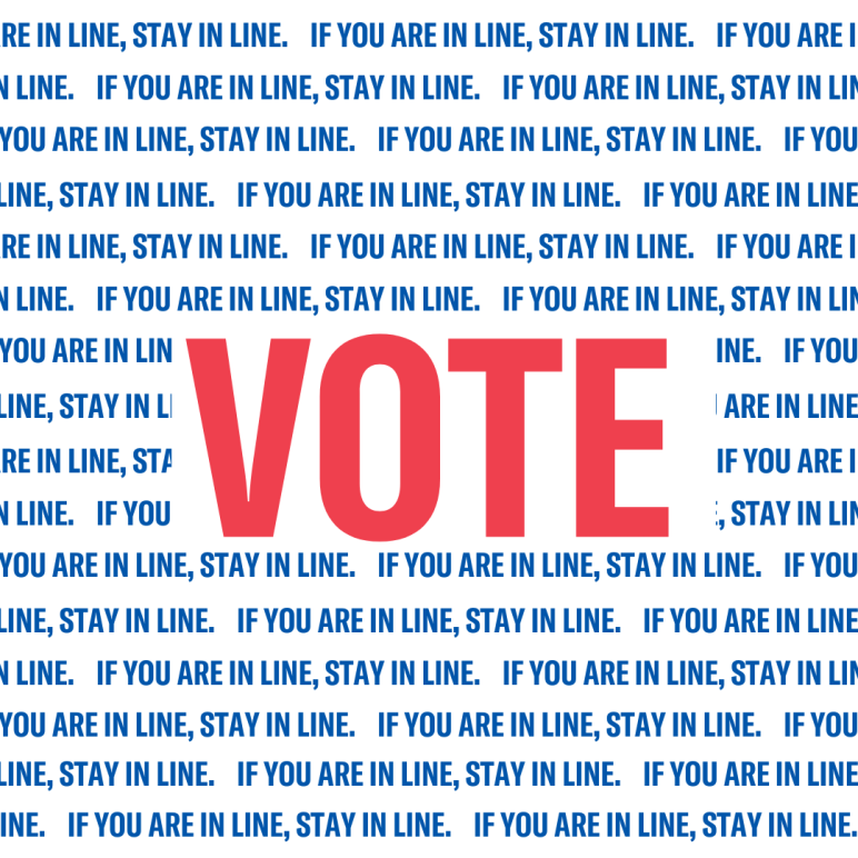 If you are in line stay in line