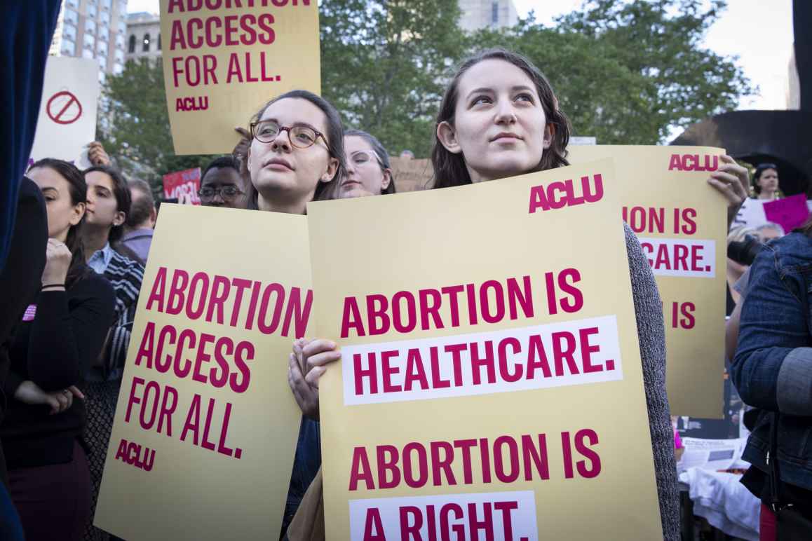 Protesters for Abortion Rights