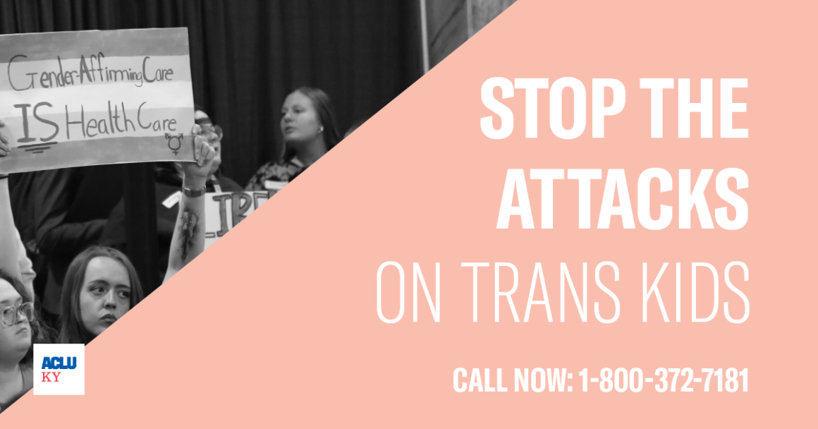 Stop the Attacks on Trans Kids