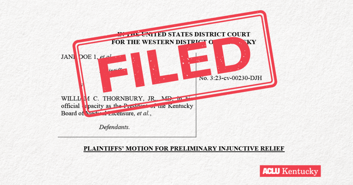 FILED: Preliminary Injunction