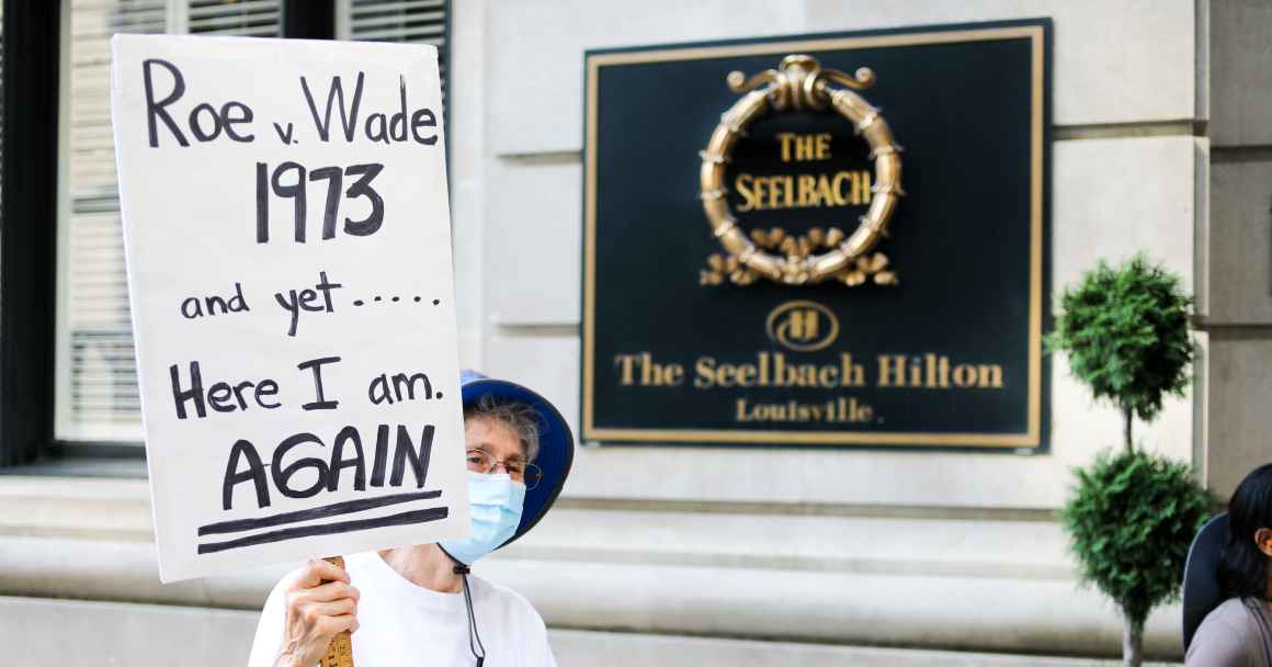 September 2021 Abortion Rights Protest in Louisville