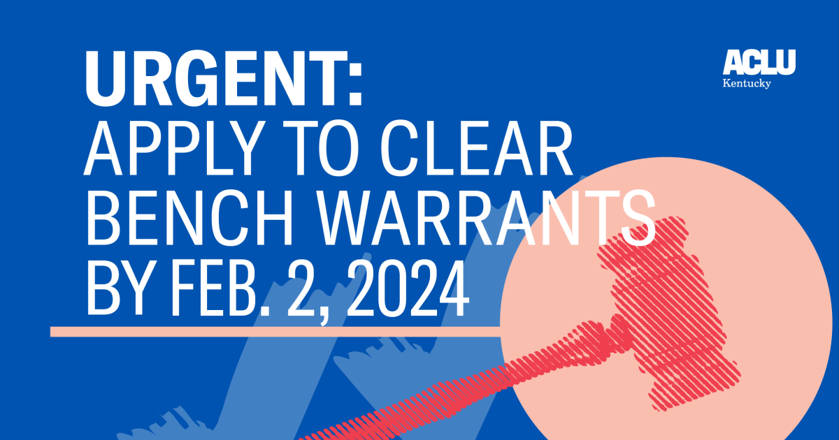 2024 Urgent Opportunity to Clear Bench Warrants in Jefferson County