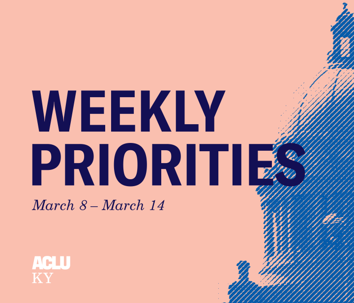 Weekly Priorities March 8 to 14