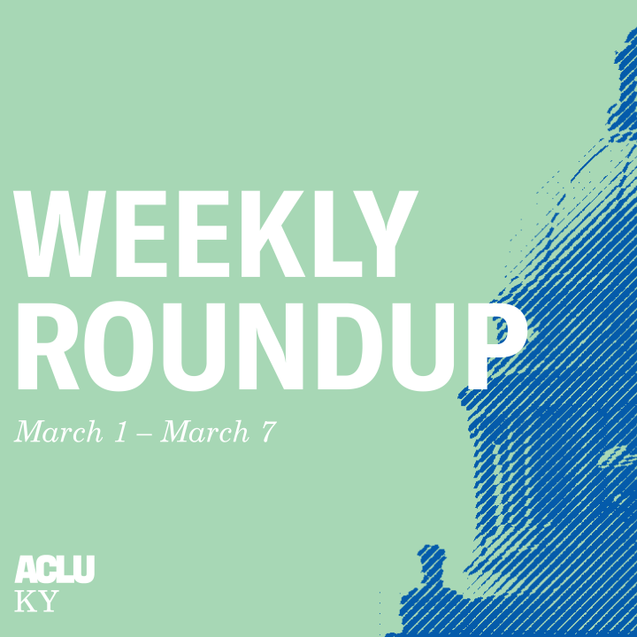 Weekly Roundup March 1 to 7