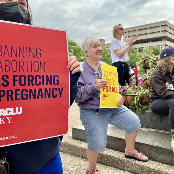 Abortion Rights Rally in Louisville