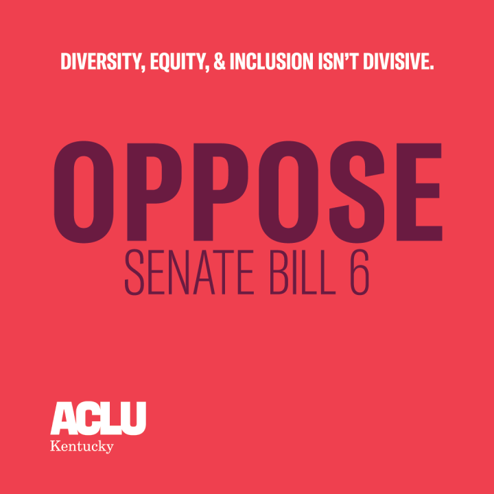 Diversity, equity, & inclusion isn't divisive. Oppose Senate Bill 6.