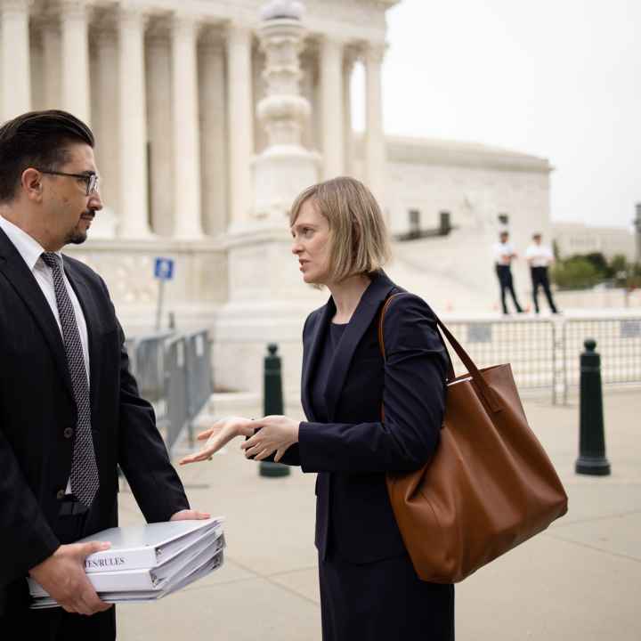 Alexa Kolbi Molinas at SCOTUS